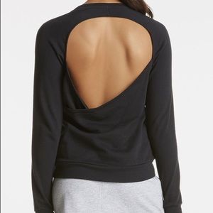 Fabletics open back sweater